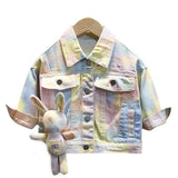 Toddler Girl Jackets Girls Spring and Autumn Coat Leisure