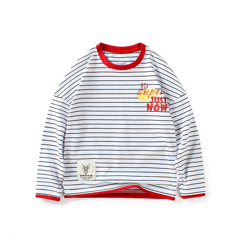 Children Long Sleeve Shirts for Boys Spring and Autumn