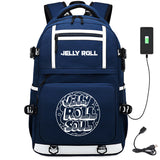 Jelly Roll Bag Jerry Roll Rapper Multi-Function Backpack
