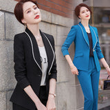 Interview Suit Women's Pink Blazer Women's Casual Suit