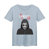 Squid Game Costume printed loose cotton round neck short sleeve t-shirt for women