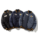 Varsity Jacket Cotton Jacket Hooded Baseball Uniform Coat