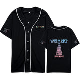 BTS Proof T Shirt Short Sleeve Baseball Shirt Summer Clothes T-shirt Baseball Shirt
