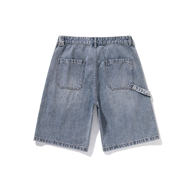 Men Denim Shorts Summer Denim Shorts Male
