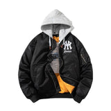 Varsity Jacket Autumn And Winter Air Force Pilot Jacket Men'S Loose Embroidery