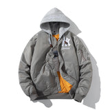 Varsity Jacket Autumn And Winter Air Force Pilot Jacket Men'S Loose Embroidery