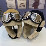 Winter Hats Pilot Hat Men and Women Winter Outdoor Riding Warm