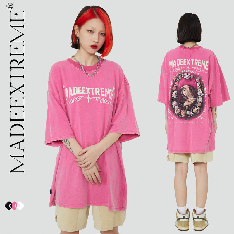 Y2g Shirts for Boys Retro Summer Pink Short Sleeve