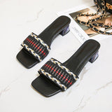 High Heels Slides Summer Casual Slippers