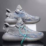 designer Sneaker Shoes Summer Knitted Low Top Sports Men Running Shoes Men's Shoes