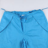 Julia Fox Low Rise Jeans Fashion Drawstring Waist Tight Lightweight All-Matching Casual Pants Hot Girl Slimming Sports Trousers