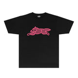 Ice Cream Running Dog T Shirt Loose Printed Audio Rap T-shirt