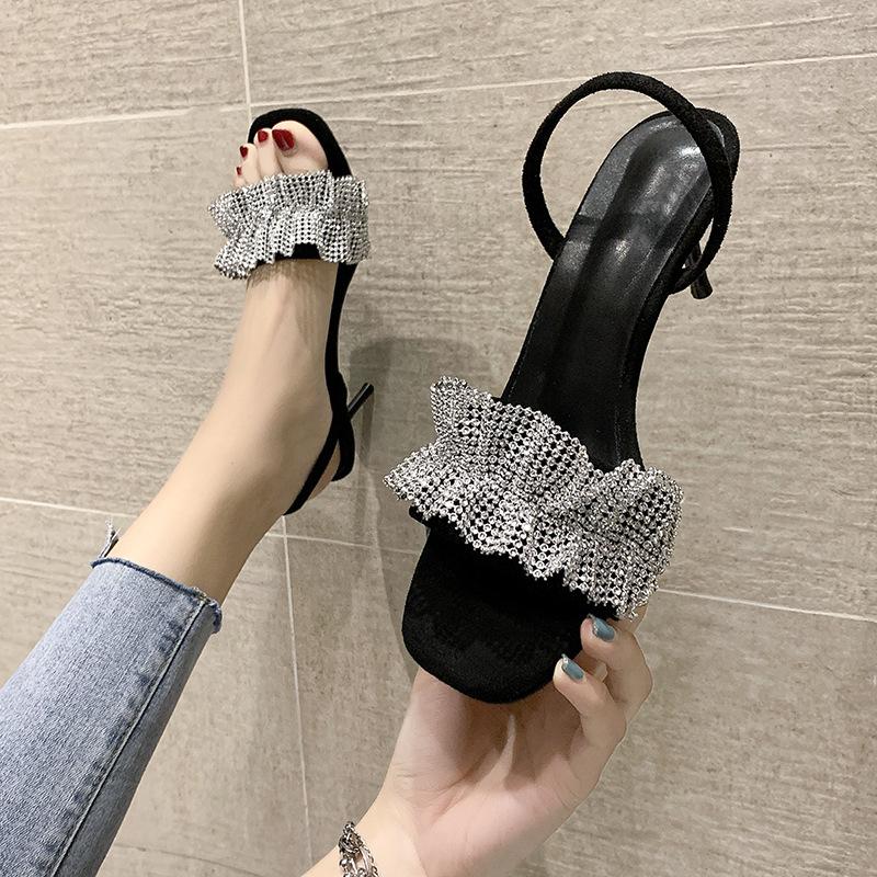 High Heels Slides Summer Ankle-Strap High Heel Fashion Sandals