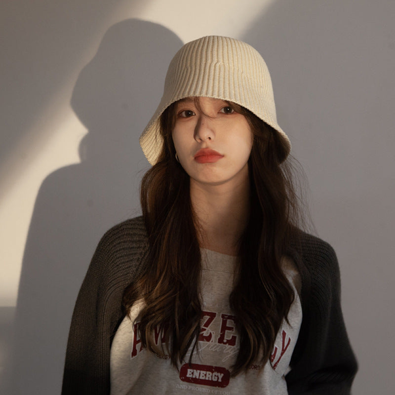 Women Bucket Hat Fisherman Face Cover Sun-Proof