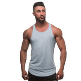 Moisture Wicking Tank Top Base Solid Color Exercise Strap