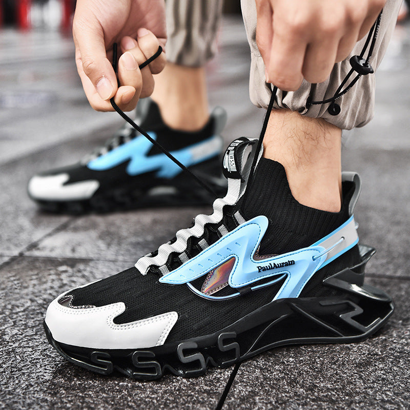 designer Sneaker Shoes Fashionable Simple Men's Shoes Summer Casual Sports Men Breathable Trendy Running Shoes