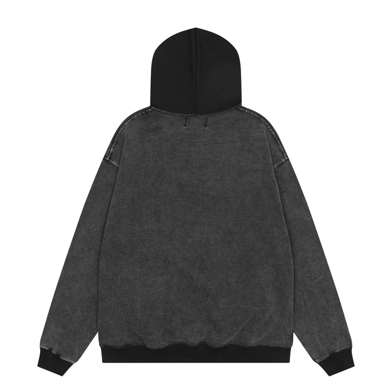 Kanye West Sunday Service Hoodie Eagle Print Terry Loose-Fitting Hoodie