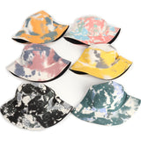 Bucket Hat Fishing Cap Cotton Print Fisherman Hat Bucket Hat Men's and Women's Fashion Spring and Summer Outdoor Leisure