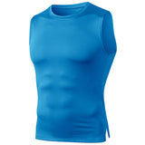 Moisture Wicking Tank Top Fitness Vest round Neck Waistcoat
