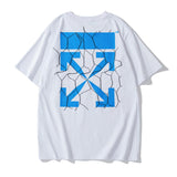 Off White T Shirt Spring And Summer Short Sleeve Printing Design Owt