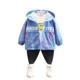Toddler Boys Jackets Boys' Coat Spring and Autumn Hooded Zipper