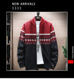 Men's Jackets Autumn and Winter Men's Fleece Jacket plus Size