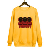 Squid Game Costume round Six Cartoon Print round-Neck Pullover