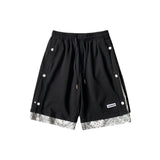 Men White Shorts Casual Fashion Men and Women Loose