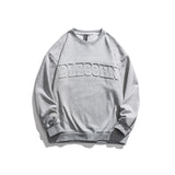 Crew Neck Sweatshirts for Men Men's Sweater Long Sleeve Couple's Tops