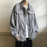 Men Denim Jackets Men's Spring and Autumn Jacket Jacket