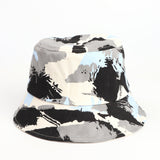 Bucket Hat Fishing Cap Cotton Print Fisherman Hat Camouflage Men's and Women's Outdoor Leisure Sun Hat