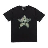 Vlone T Shirt Starfish Printed Short Sleeve