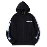 Cardigan Baseball Jacket Autumn and Winter Smoke Cardigan Zipper Sweater Hooded