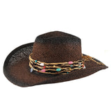 Beth Dutton Hat Cowboy Hat Outdoor Sun Straw Hat Curved Brim Fedora Hat Women