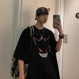 Men T-Shirts Loose Half-Length Sleeve Versatile