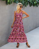 Gypsy Style Dresses Printed Backless Sling