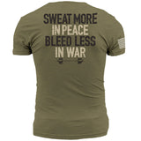 Man T Shirt Cotton round Neck Heat Transfer Patch Short Sleeve Shirt