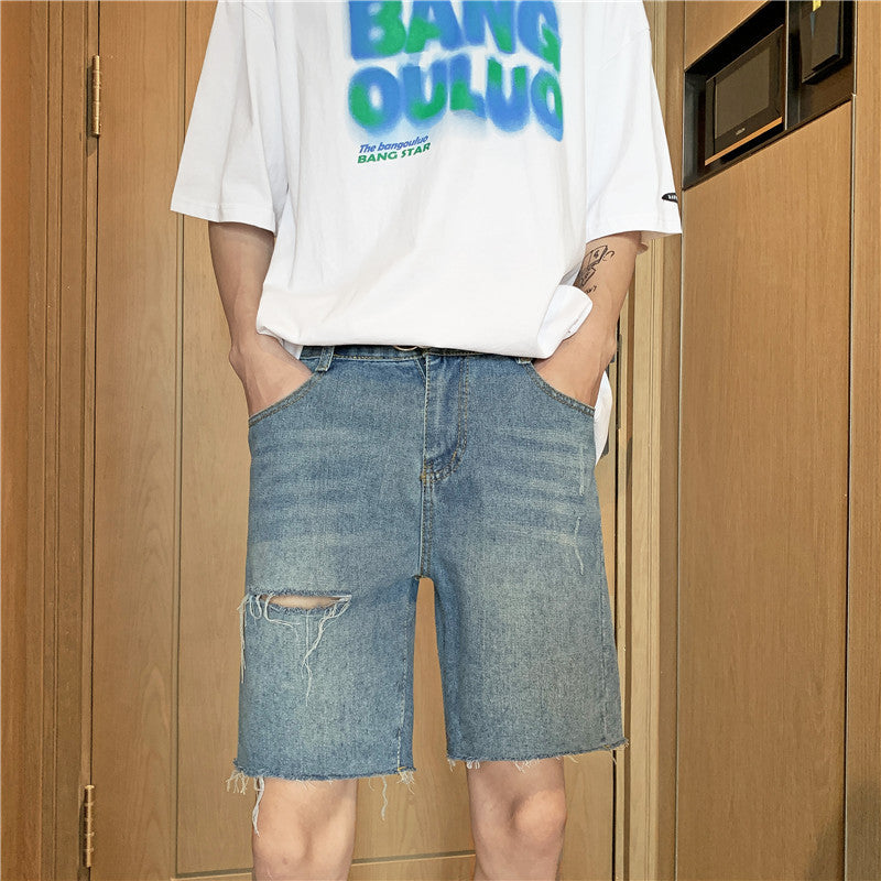 Men Denim Shorts Denim Pants Summer Men