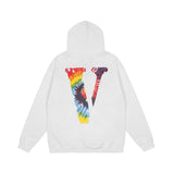 Vlone Hoodie Sweater Men'S Hooded Large V Printed Casual Trend Hoodie