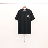 The Simpsons T Shirts Cartoon Simpsons Skateboard Letter Crew Neck