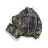 Men Denim Jackets Fall Denim Jacket Men's and Women's Jacket Love