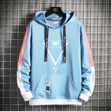 Men Hoodie Pullover Loose Sports and Leisure Top Youth Trendy