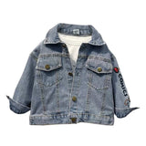 Toddler Boys Jackets Boys Spring And Autumn Denim Jacket