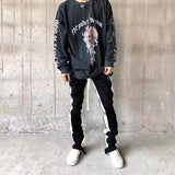 Askyurself T Shirt Big Talker Same Skull Hand Cross Sweater