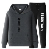 Fog Fear Of God Hoodie & Pants 2 Piece Set Sports Men Spring Loose Men