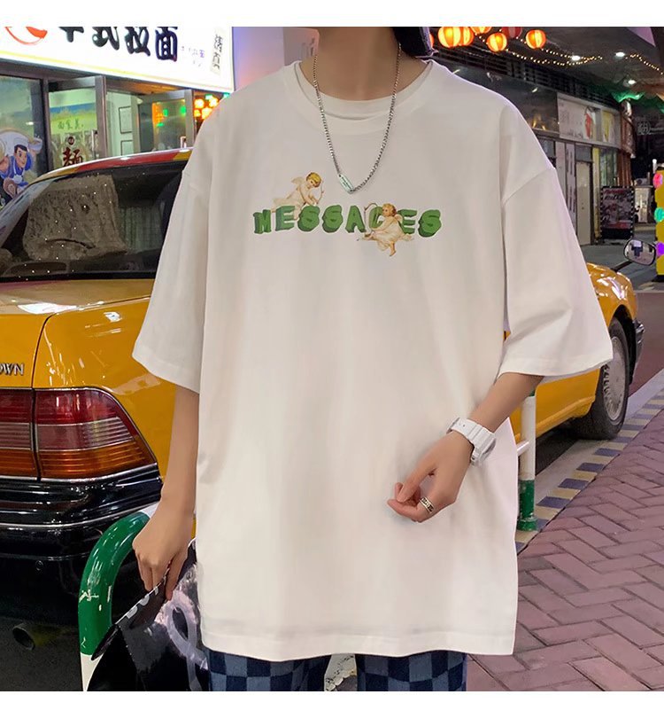 Men T-shirt Half-Sleeved Loose Leisure