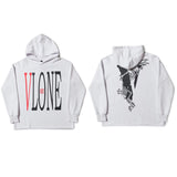 Vlone Hoodie Sweater Men'S Large V Coat Women'S Hooded