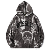 Kanye West Sunday Service Hoodie A$Ap Rocky Skull Terry Hooded Sweater