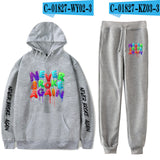 Never Broke Again Hoodie Hoodie Ankle Banded Pants Casual Suit