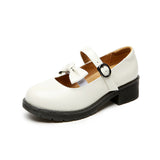 Mary Jane Shoes Women'S Shoes Bow Thin